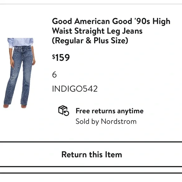 Good American Jeans - Picture 3 of 3